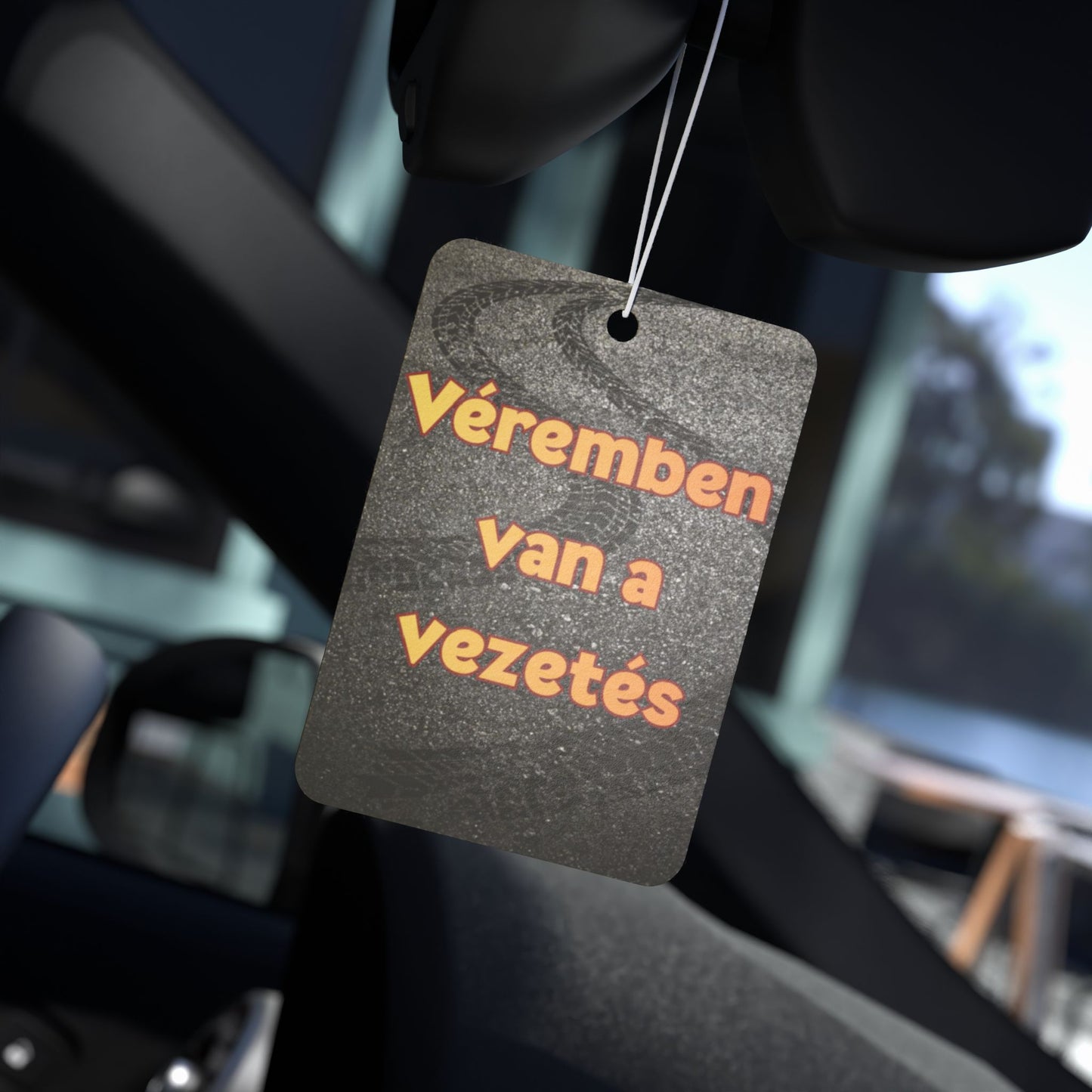 Autós illatosító - Véremben van a vezetés