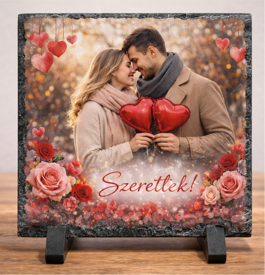 Saját fényképes fotókő