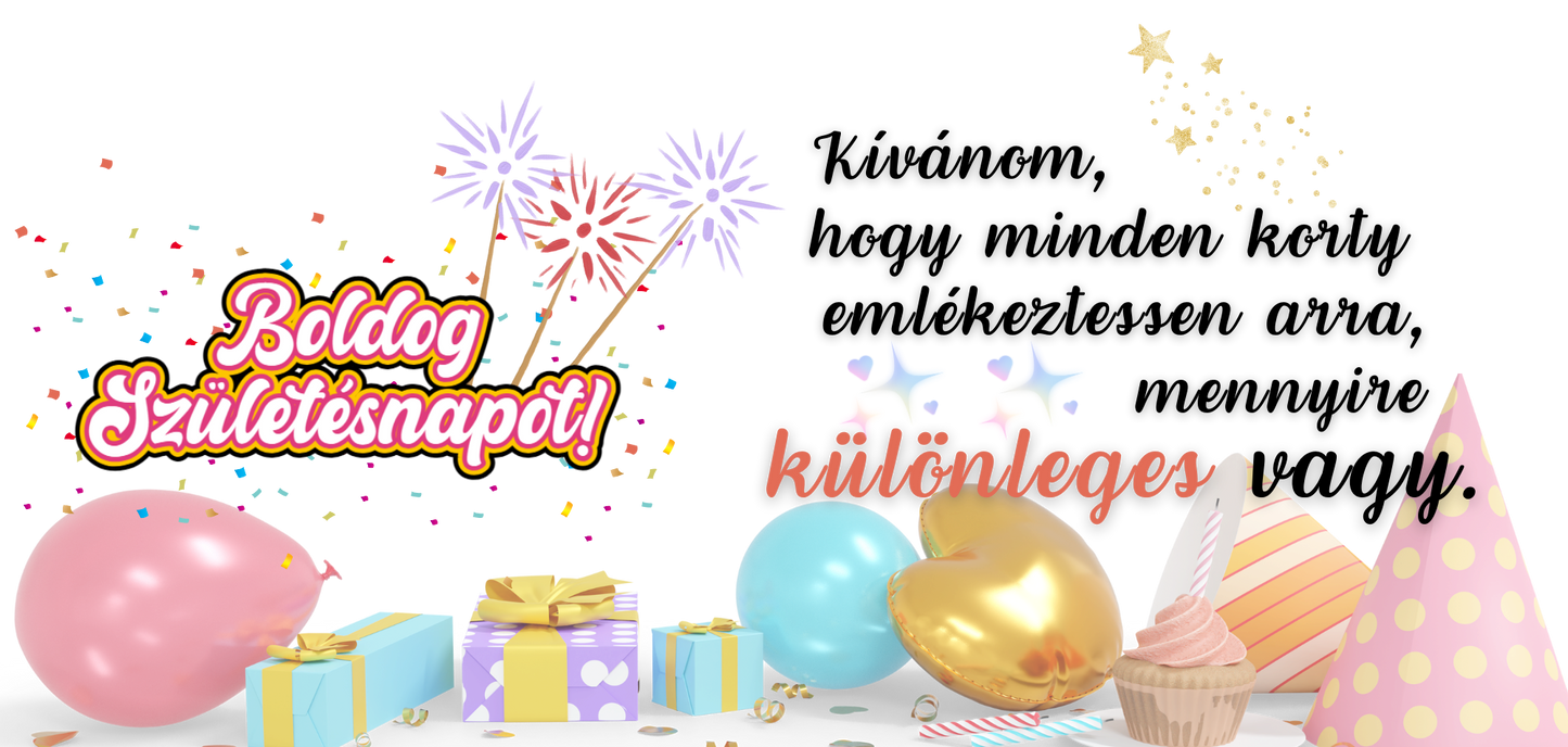Bögre - Boldog Születésnapot! (különleges vagy)