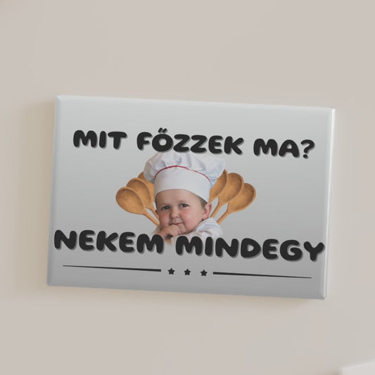 Hűtőmágnes - Mit főzzek ma?