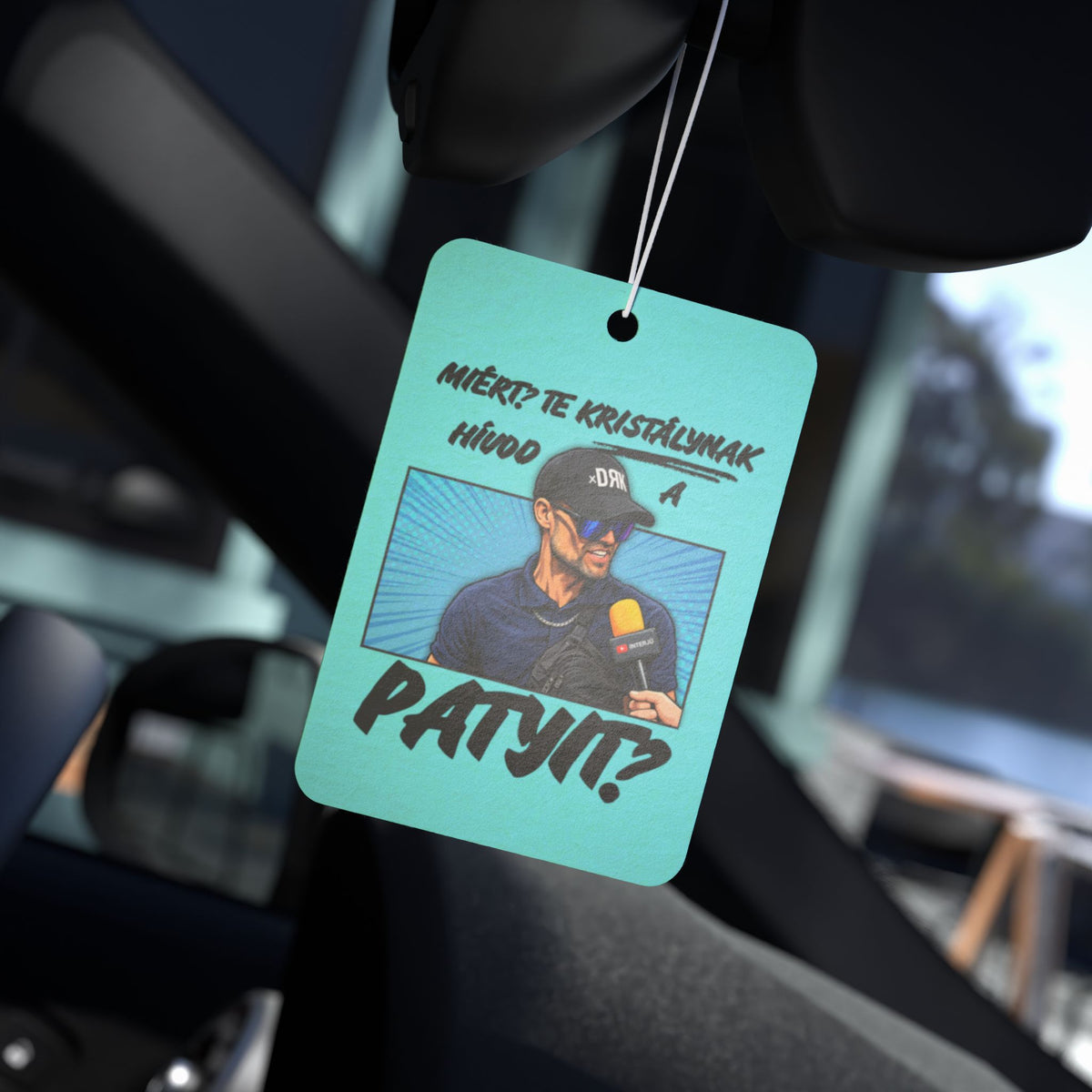 Autós illatosító - Te kristálynak hívod a patyit?