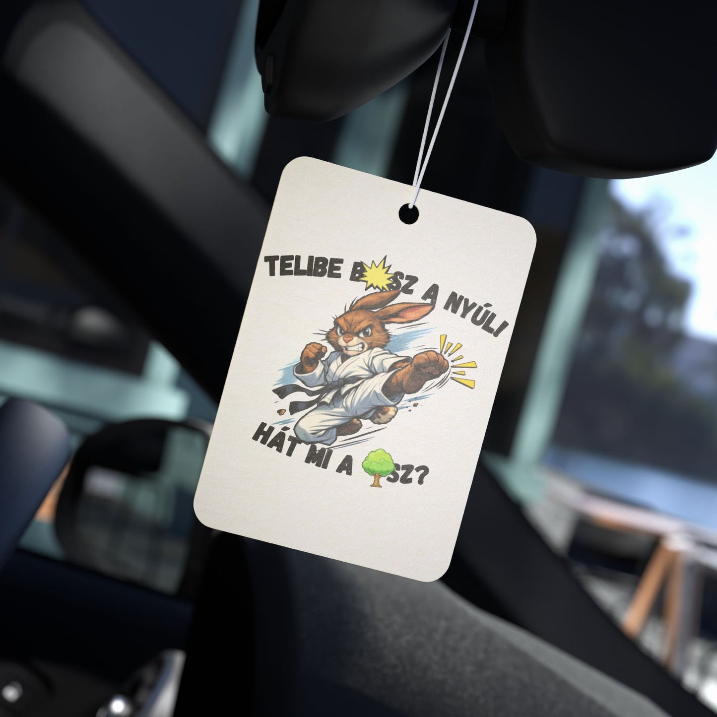 Autós illatosító - Telibe b*sz a nyúl!