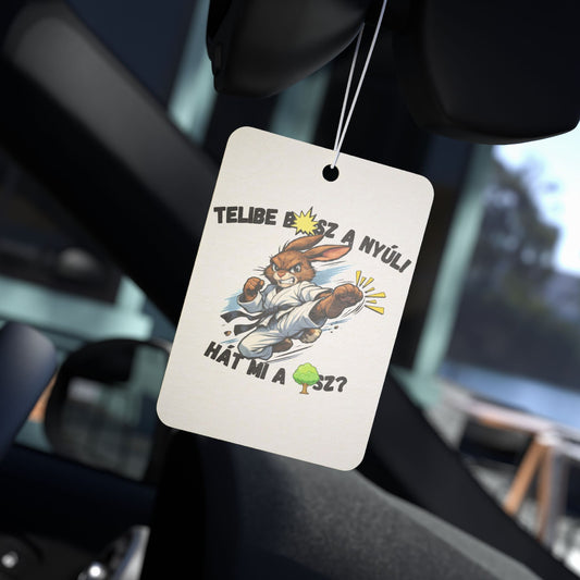 Autós illatosító - Telibe b*sz a nyúl!