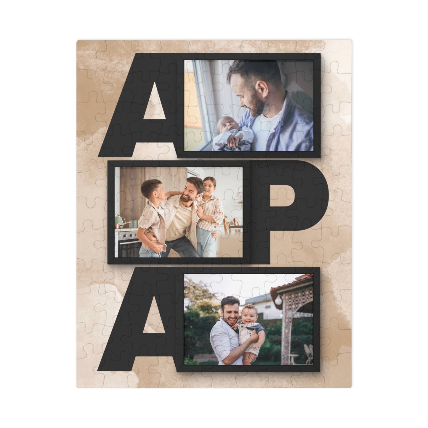 Puzzle - APA feliratos, tárolódobozzal