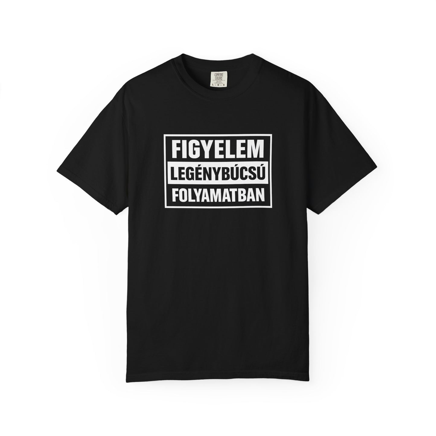 Póló - Figyelem legénybúcsú folyamatban