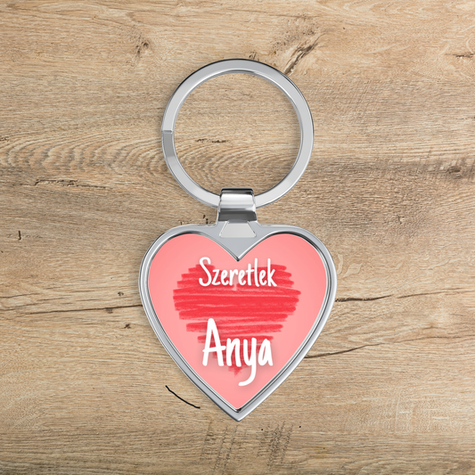 Kulcstartó - Szeretlek Anya