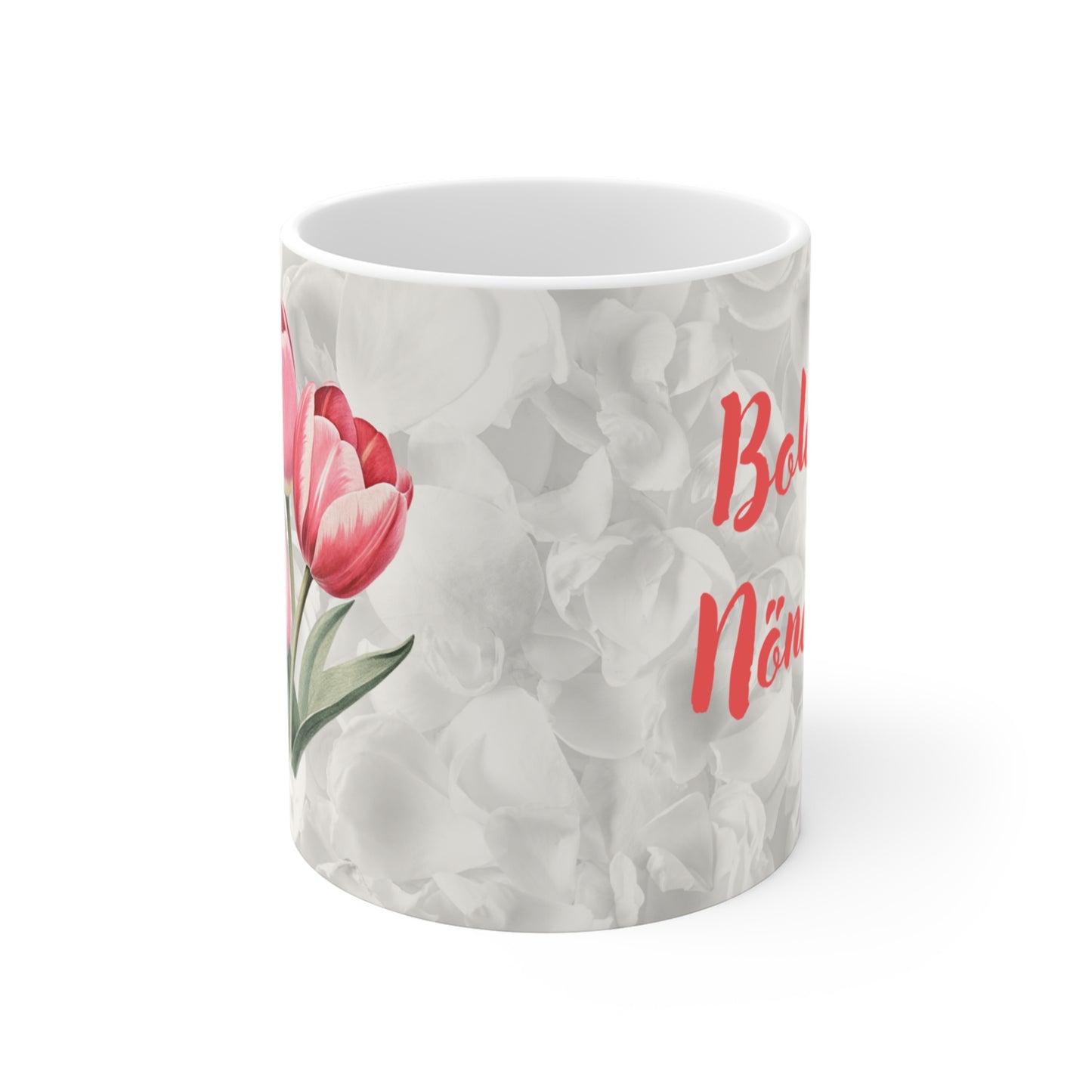 Boldog Nőnapot! tulipánnal