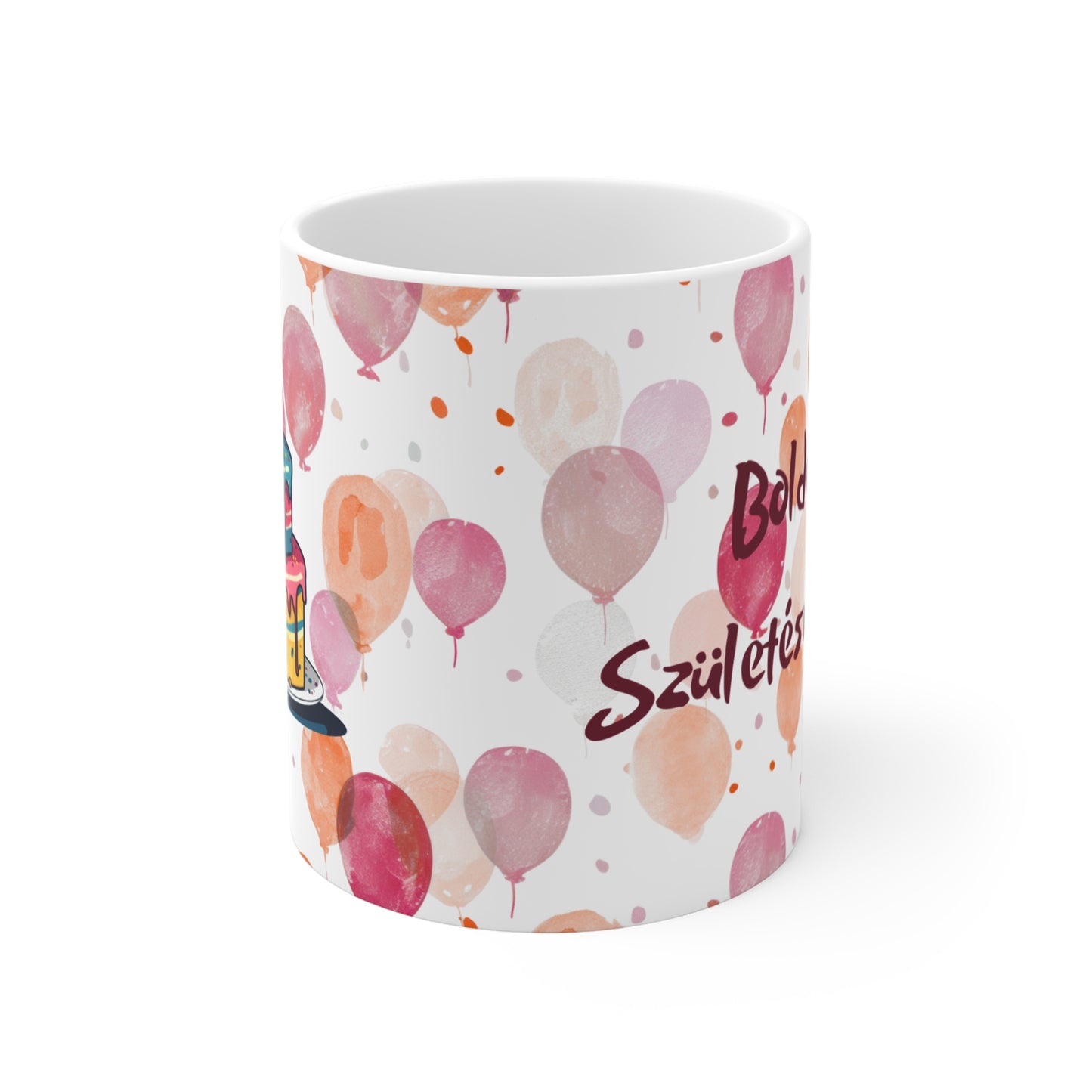 Bögre - Boldog Születésnapot! (torta)