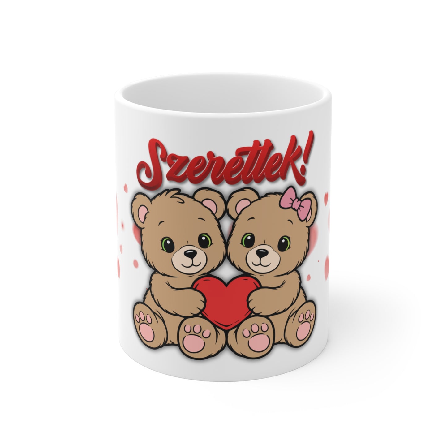 Bögre - Szeretlek! (páros maci)