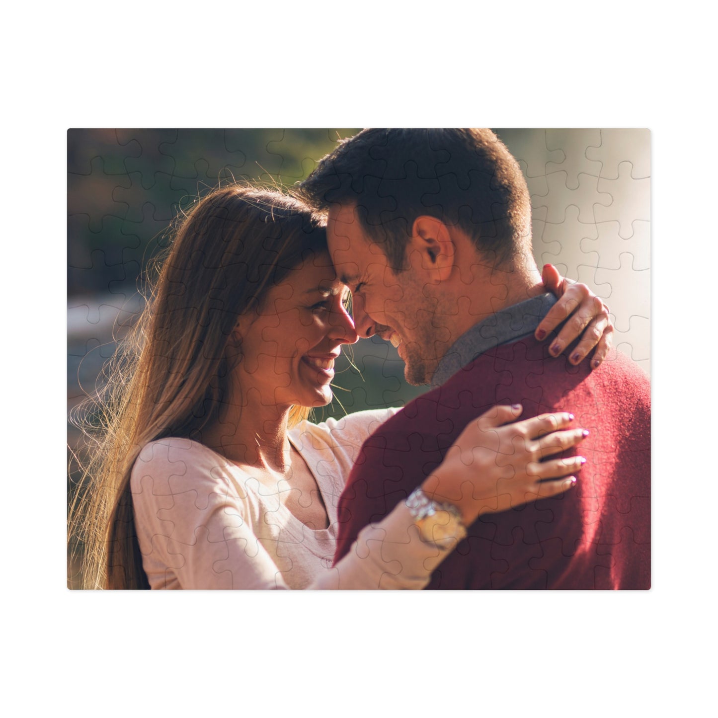 Ajándékdoboz kirakóssal és 2 db kulcstartóval - saját fényképpel