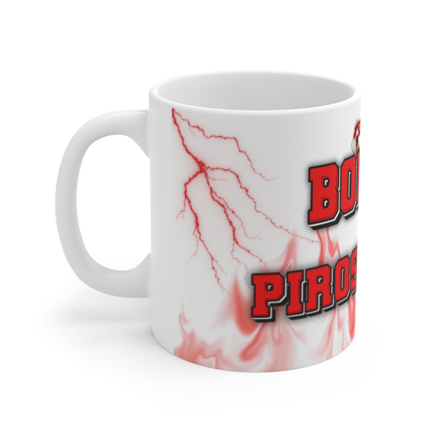 Bögre - Borsod piros-fehér