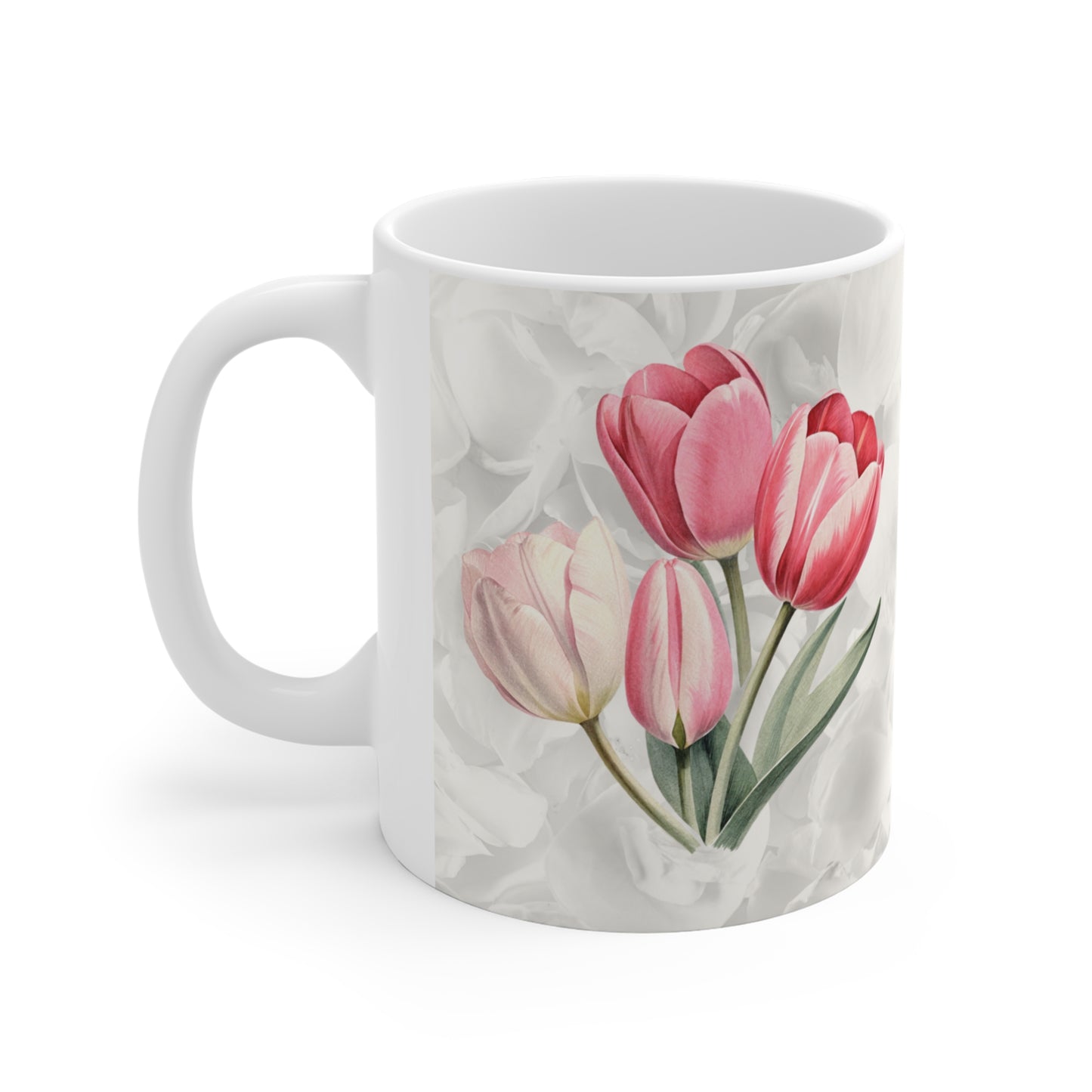 Boldog Nőnapot! tulipánnal