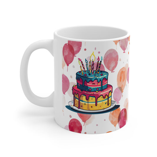 Bögre - Boldog Születésnapot! (torta)