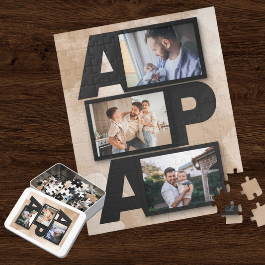 Puzzle - APA feliratos, tárolódobozzal