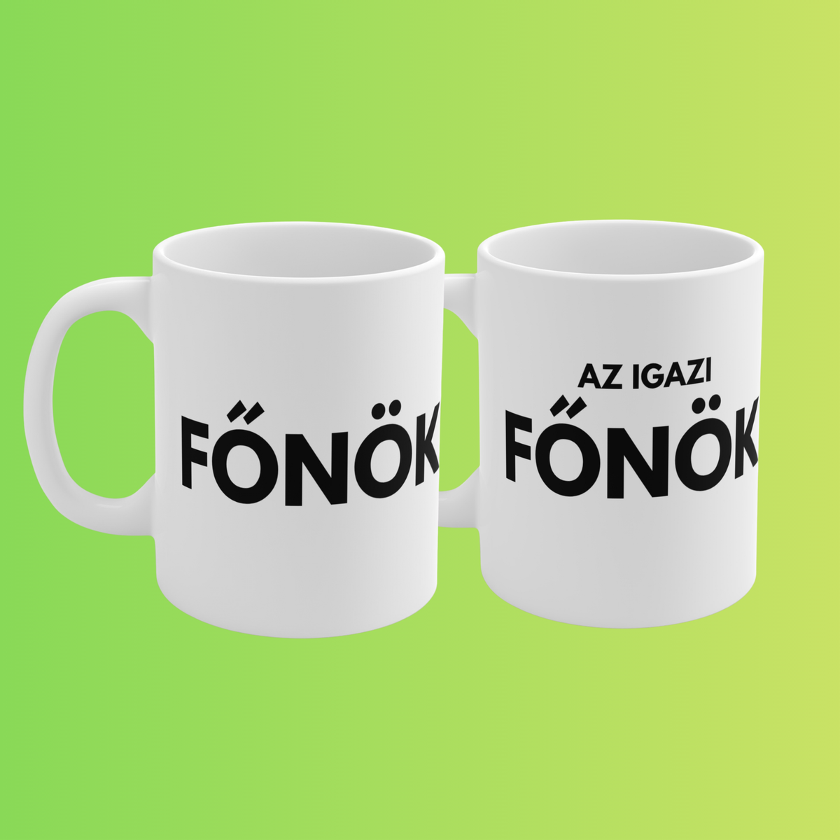 Páros bögre - Az igazi főnök