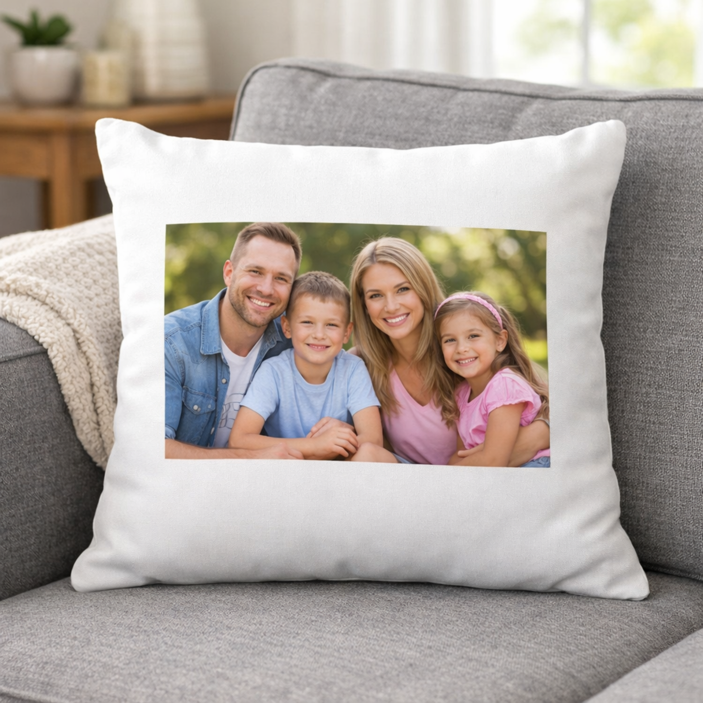 Díszpárna saját fényképpel