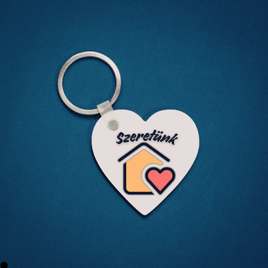 Kulcstartó - Szeretünk