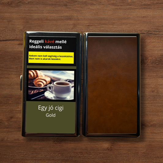 Cigaretta tárca - Kávé mellé ideális...