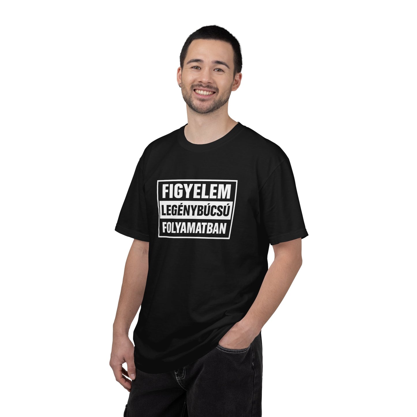 Póló - Figyelem legénybúcsú folyamatban