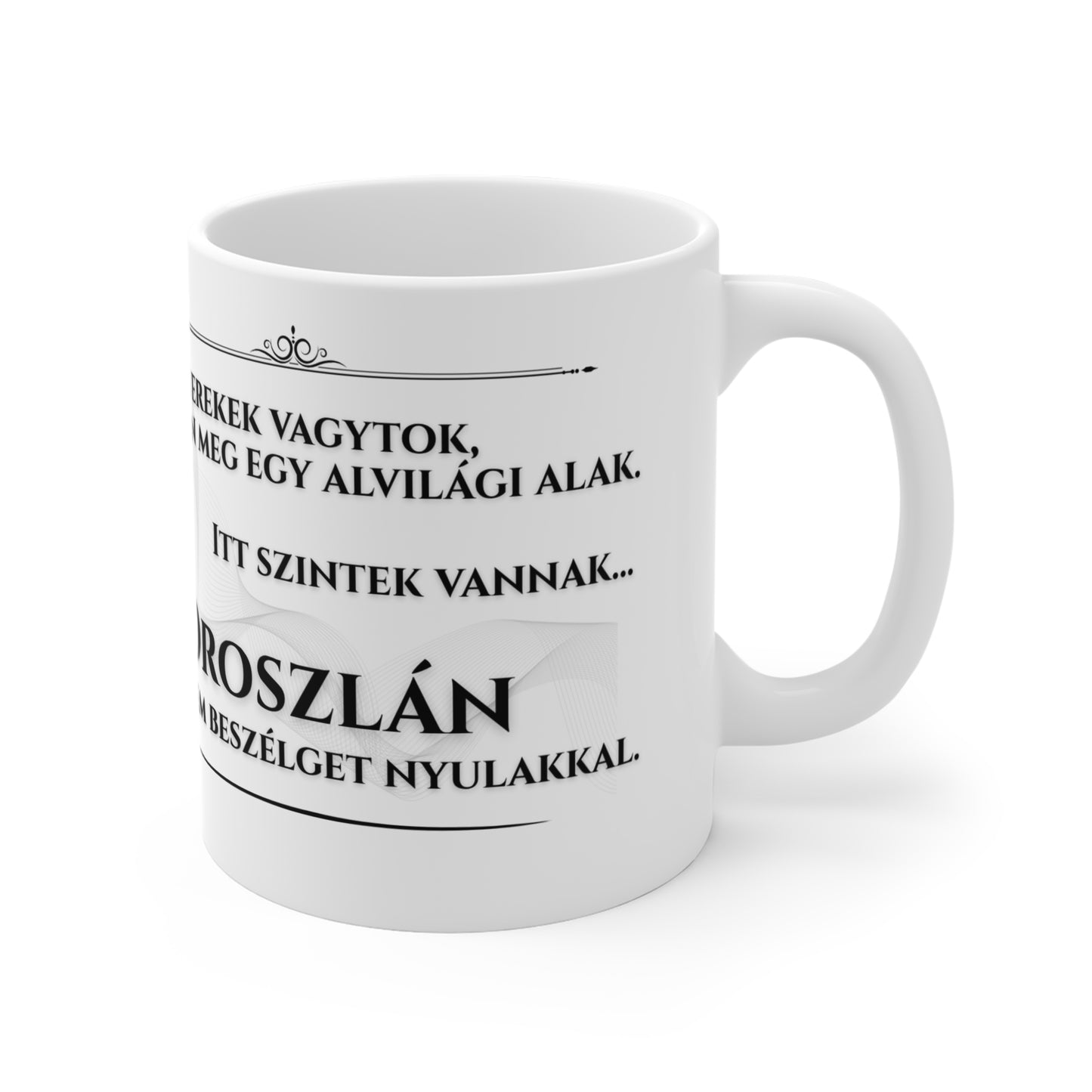 Bögre - Oroszlán nem beszélget nyulakkal