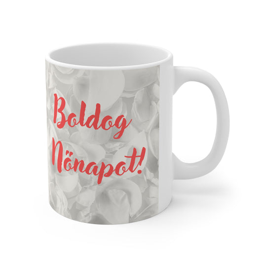 Boldog Nőnapot! tulipánnal