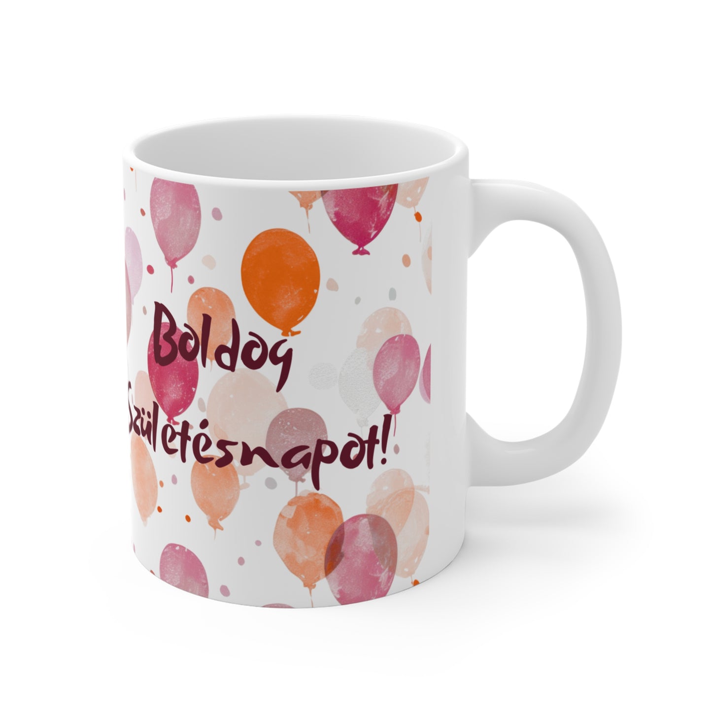 Bögre - Boldog Születésnapot! (torta)