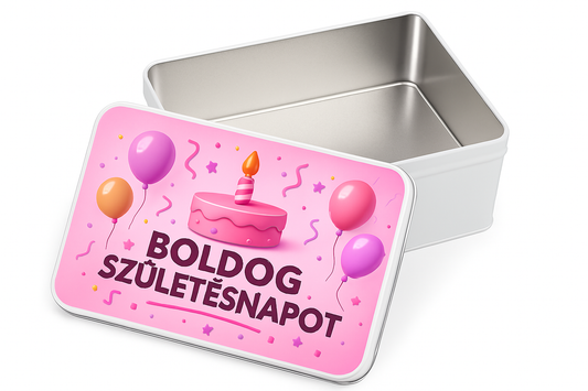 Díszdoboz - Boldog Születésnapot! (pink)