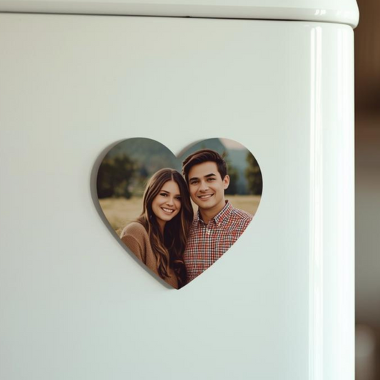 Szív alakú hűtőmágnes