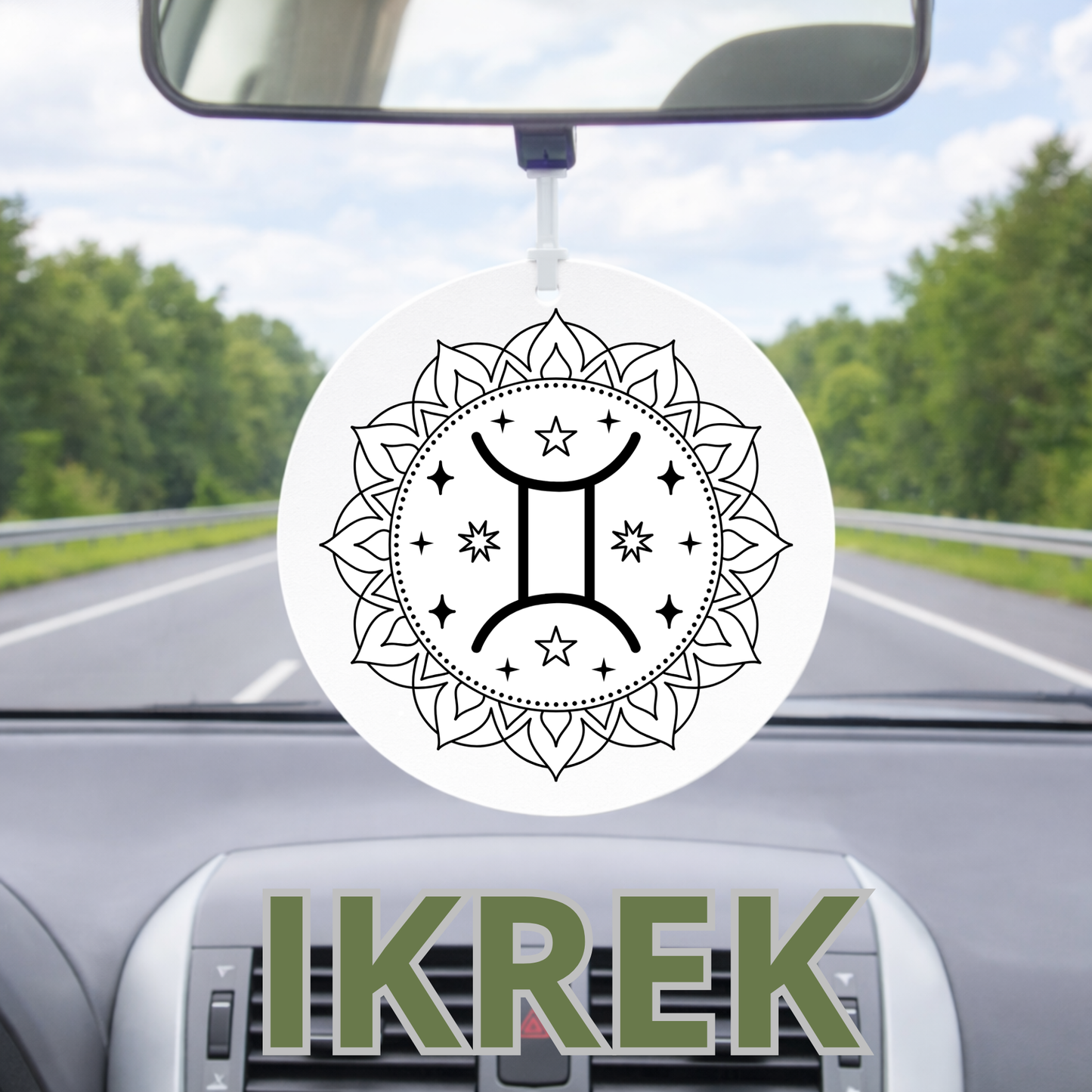 Horoszkópos autós illatosító