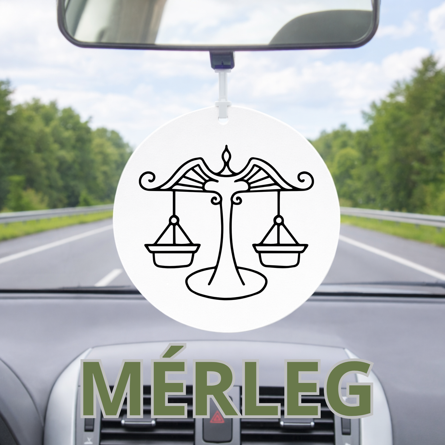 Horoszkópos autós illatosító