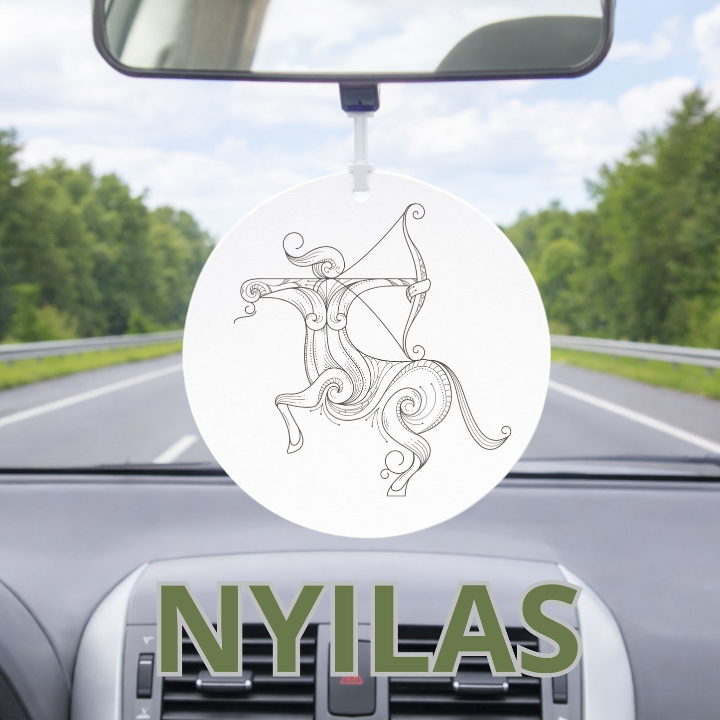 Horoszkópos autós illatosító