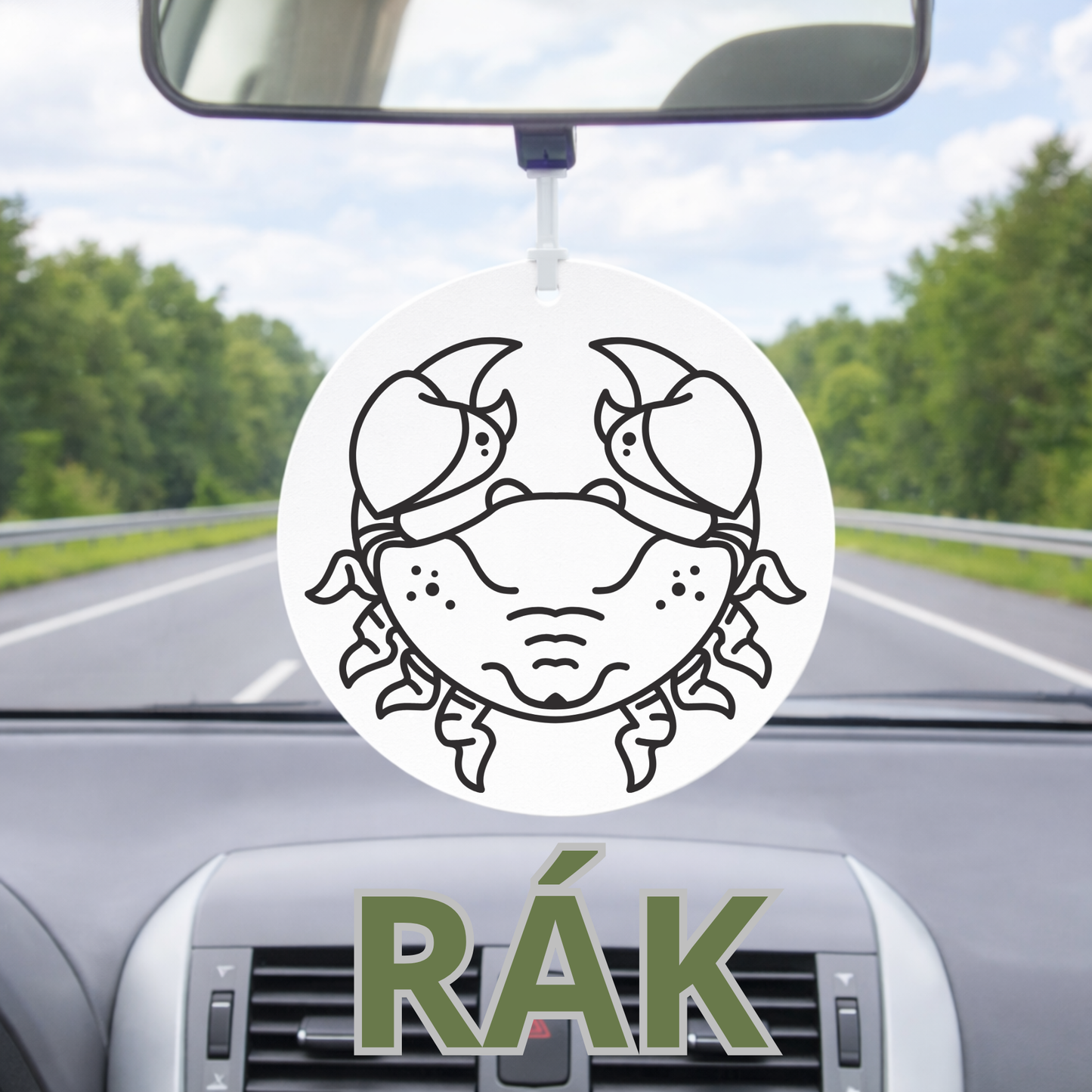 Horoszkópos autós illatosító