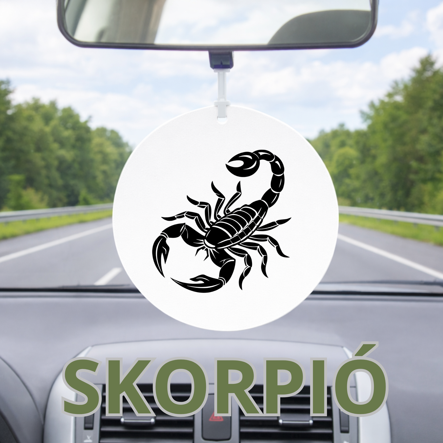 Horoszkópos autós illatosító