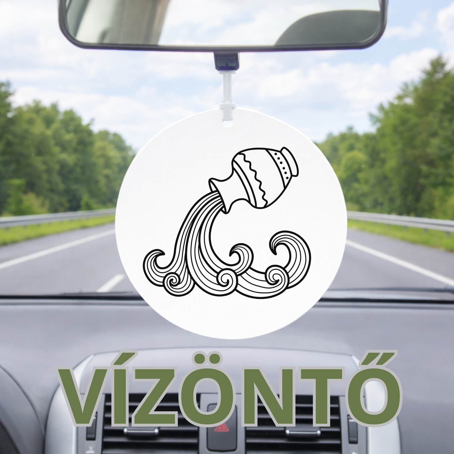 Horoszkópos autós illatosító